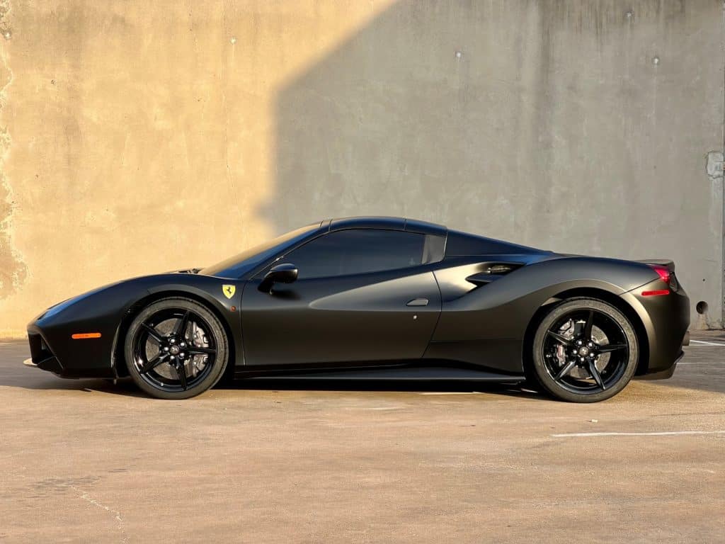 2017 Ferrari 488 pista full stealth ppf